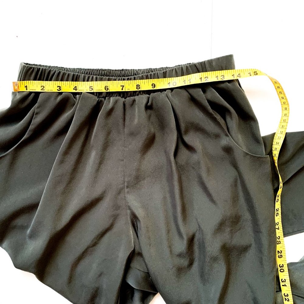 west kei army green joggers w/pockets large - Picture 3 of 5